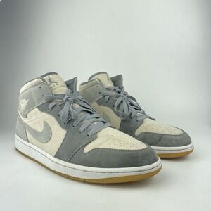 Nike Air Jordan 1 Mid SE Coconut Milk Particle Grey DN4281-100 SZ 11.5
